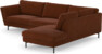 Madison Lux - 3-sits soffa med divan höger - Orange