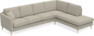 Eden - 3-sits soffa med divan - Brun
