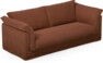 Cherrie - 2,5-sits soffa, hel dyna och kappa - Orange