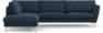 Madison - 3-sits soffa med divan vänster - Blå