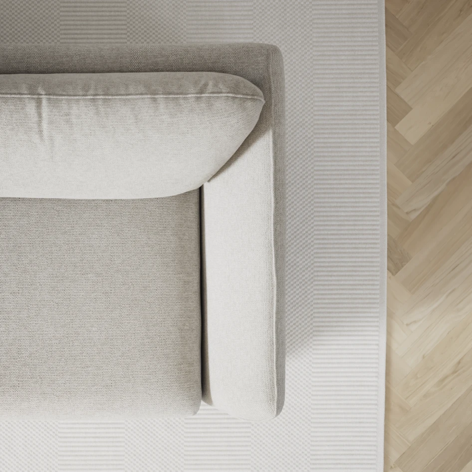 Madison - 2-sits soffa med divan vänster och schäslong höger - Grå