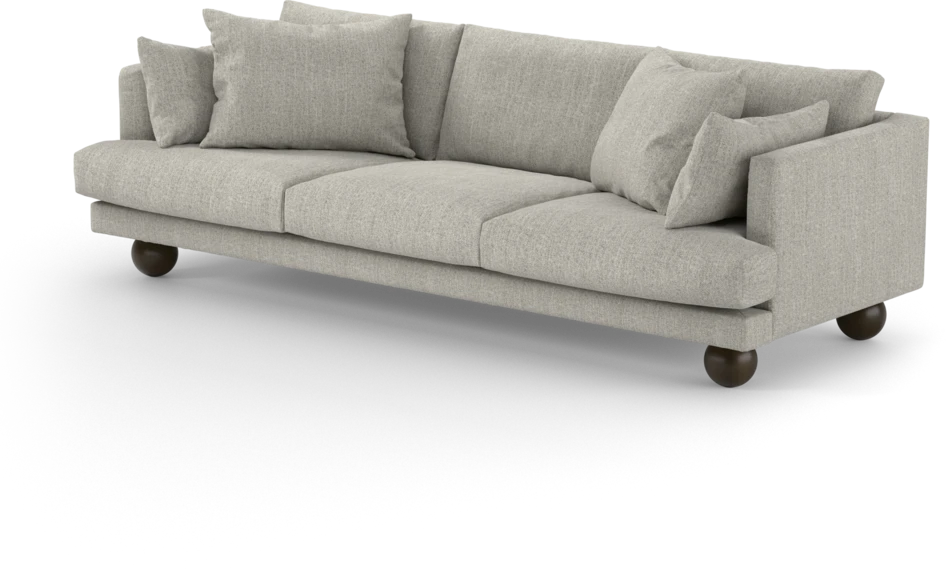 Harper - 4-sits soffa - Vit