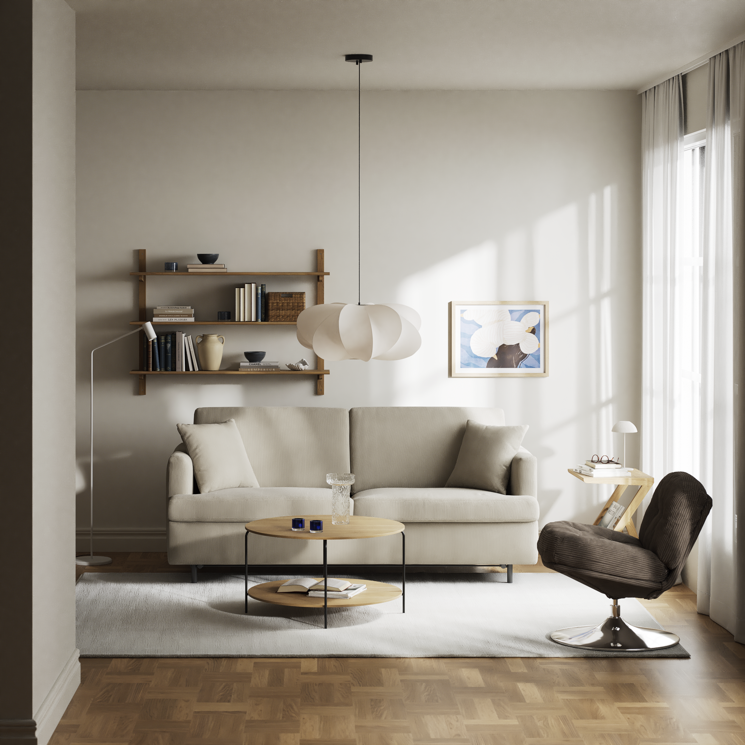 Harpsund - Bäddsoffa 3,5-sits - inspiration