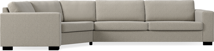 Nevada - 3-sits soffa med cosy hörn vänster - Beige