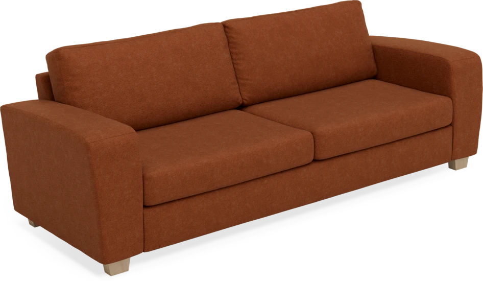 Friday - 3-sits soffa - Orange