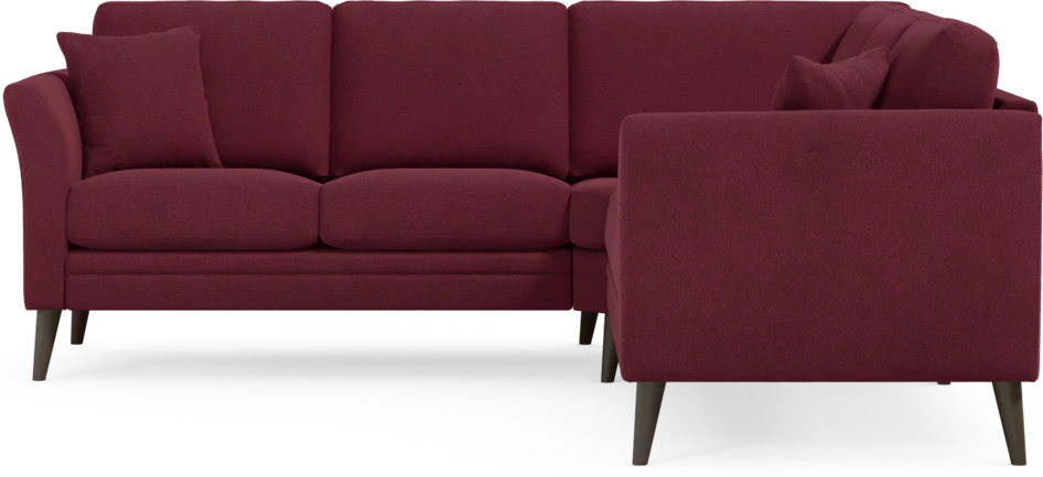Eden - Hörnsoffa, 2+2-sits - Röd