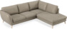 Madison - 2-sits soffa med divan höger - Beige