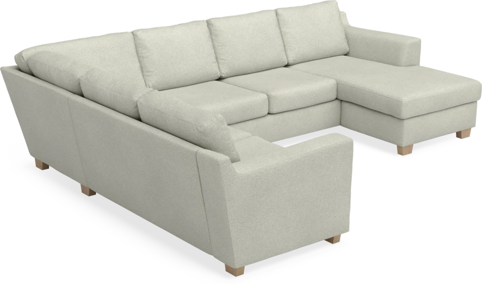 Friday - Hörnsoffa, 2+3-sits med schäslong höger - Beige