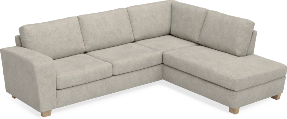 Friday - 2,5-sits soffa med divan höger - Beige