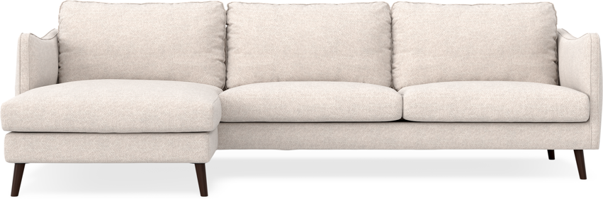 Madison - 3-sits soffa med schäslong vänster - Beige