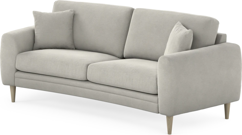 Eden - 2,5-sits soffa svängd - Grå