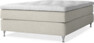 Delux Sense - Kontinentalsäng, enkelsäng 140 cm med bäddmadrass - Beige