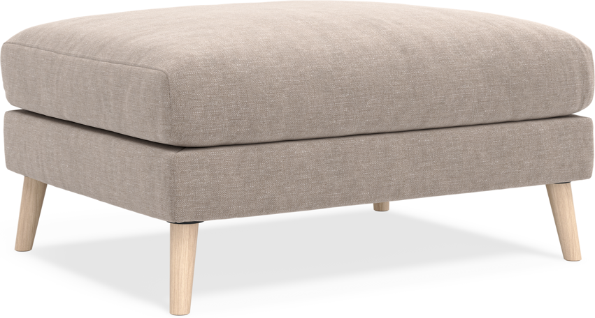 Madison - Fotpall - Beige