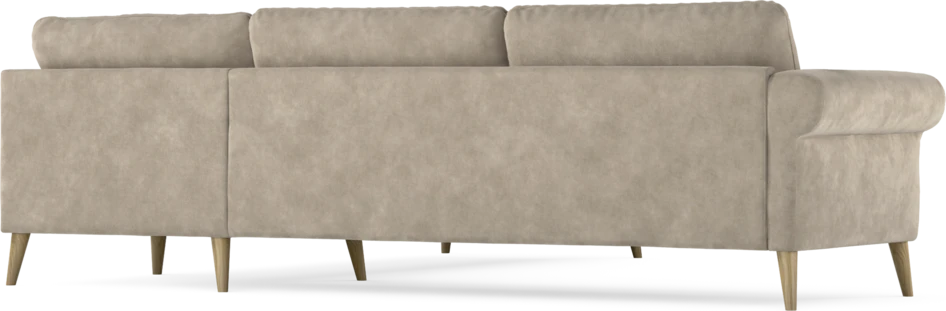 Bridge - Hörnsoffa, 3+3-sits - Beige