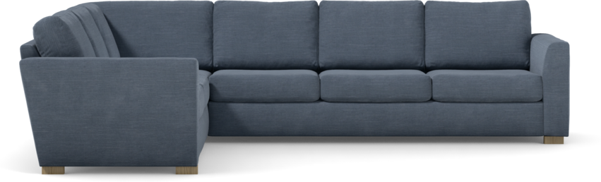 Friday - Hörnsoffa, 2+3-sits - Blå