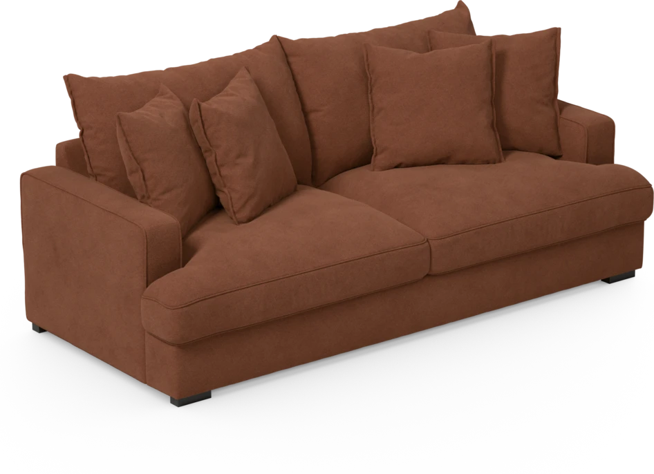 Mila - 3-sits soffa - Orange