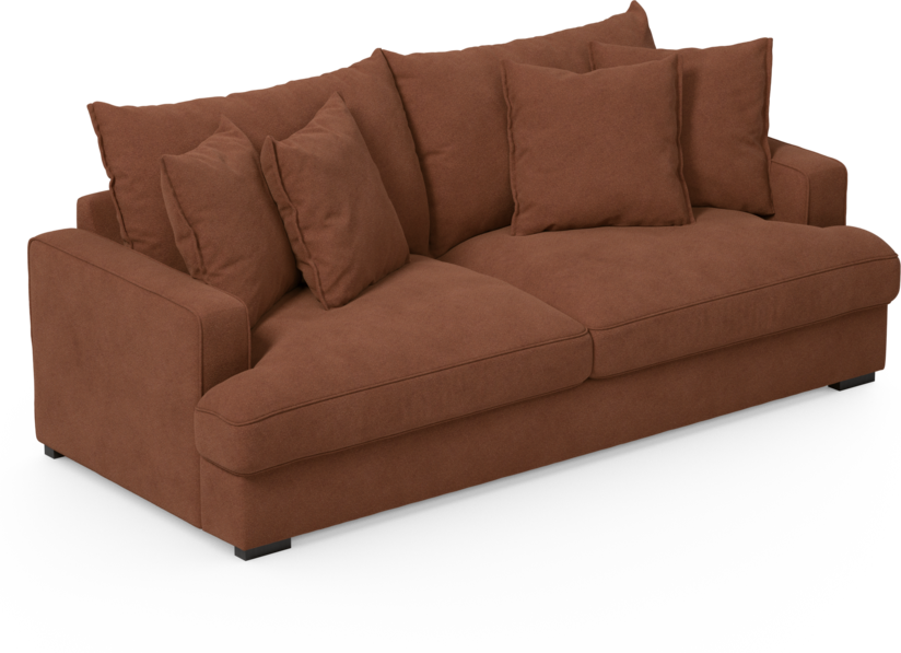 Mila - 3-sits soffa - Orange