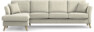 Eden - 3-sits soffa med schäslong - Beige