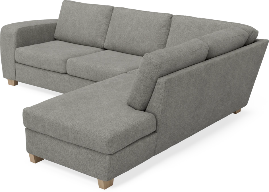 Friday - 2,5-sits soffa med divan höger - Grå