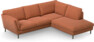 Madison Lux - 2-sits soffa med divan höger - Orange
