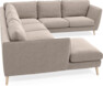 Madison - Hörnsoffa med schäslong vänster - Beige