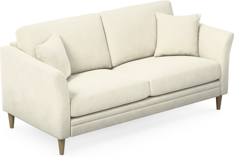Eden - 2,5-sits soffa - Vit