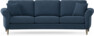 Eden - 3-sits soffa svängd - Blå
