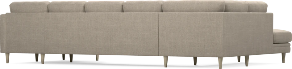 Eden - 3-sits soffa med divan vänster och schäslong höger - Beige