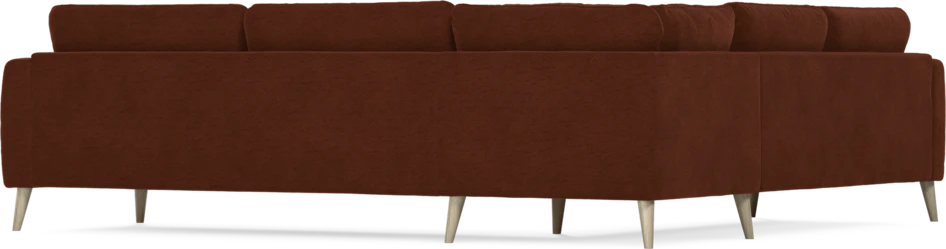 Bridge - Hörnsoffa, 2+3-sits - Orange