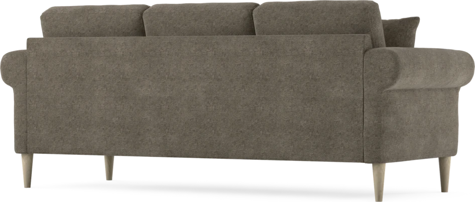 Eden - 3-sits soffa - Brun