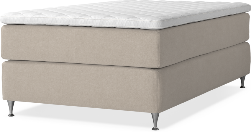 Delux Exclusive - Kontinentalsäng, enkelsäng 120 cm med bäddmadrass