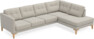 Rio - 3-sits soffa med divan höger - Beige