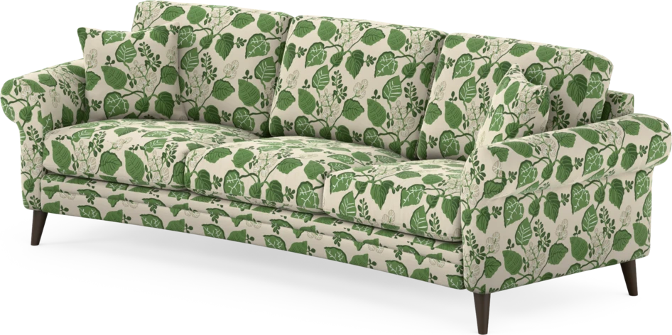Eden - 3-sits soffa svängd - Flerfärgad