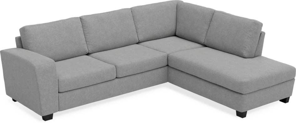 Friday - 2,5-sits soffa med divan höger - Grå