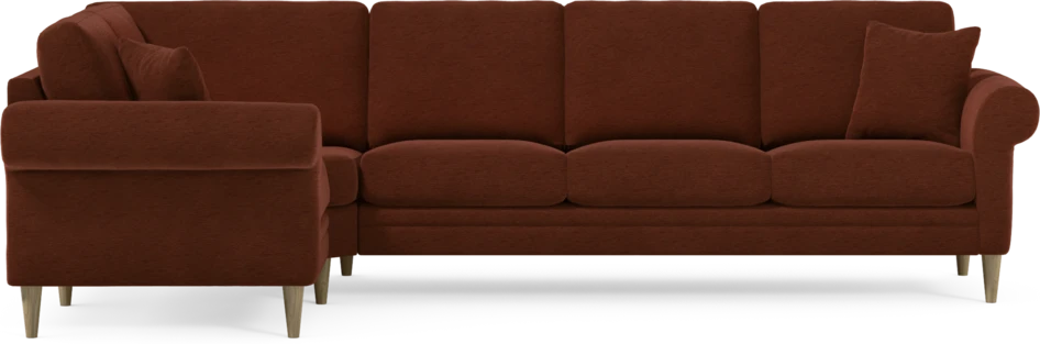 Eden - Hörnsoffa, 1+3-sits - Orange