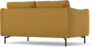 Madison Lux - 2-sits soffa - Gul