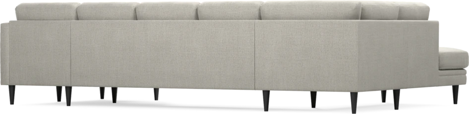 Eden - 3-sits soffa med divan vänster och schäslong höger - Grå