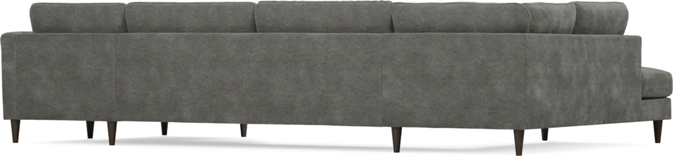 Bridge - 3-sits soffa med divan vänster och schäslong höger - Grå