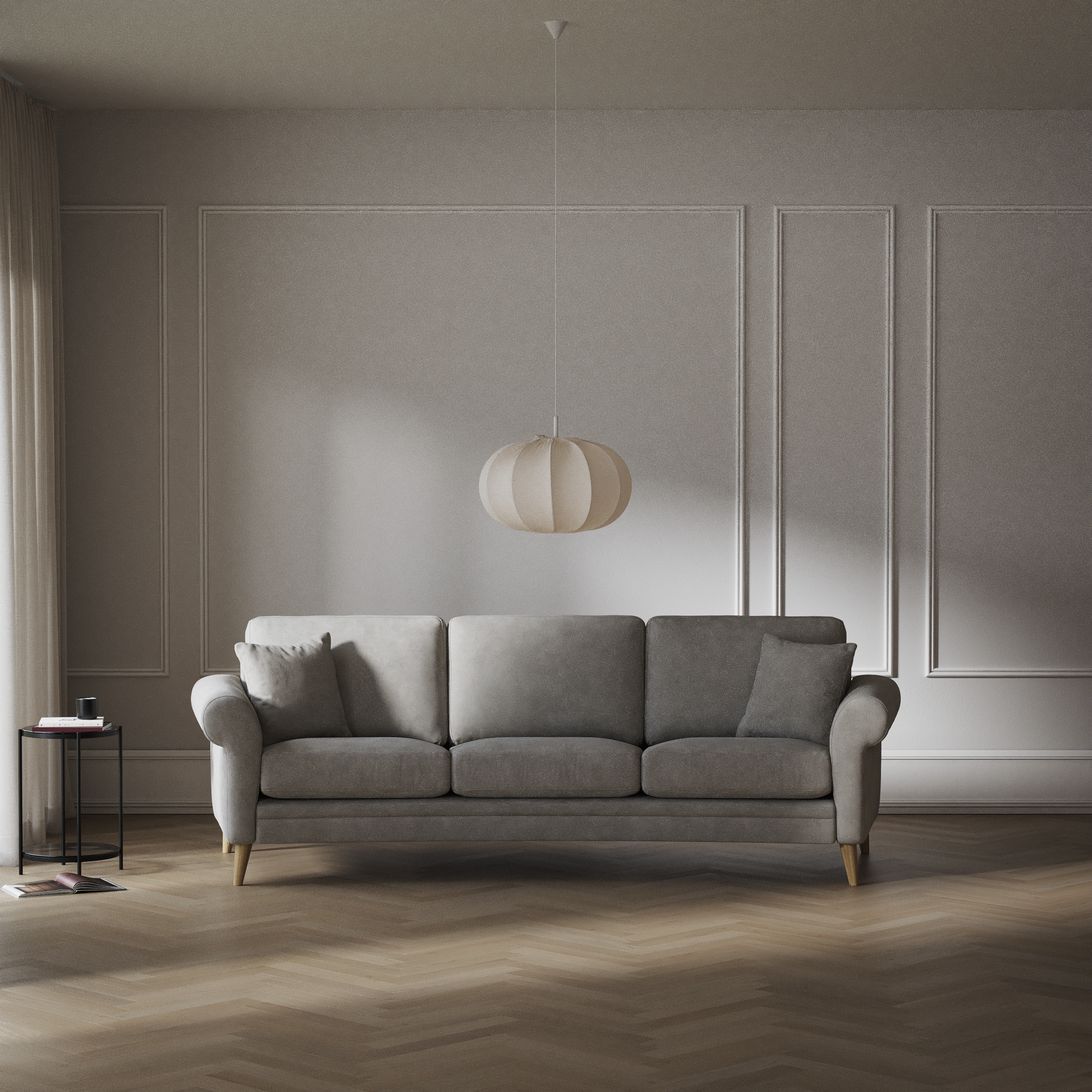 Eden - 3-sits soffa svängd - inspiration