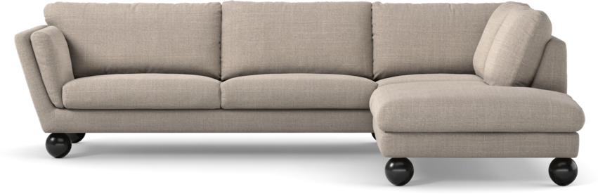 Madison Lux - 3-sits soffa med divan höger - Beige