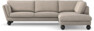Madison Lux - 3-sits soffa med divan höger - Beige