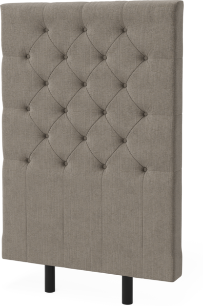 Asperö pikerad - sänggavel, 90-180 cm - Brun