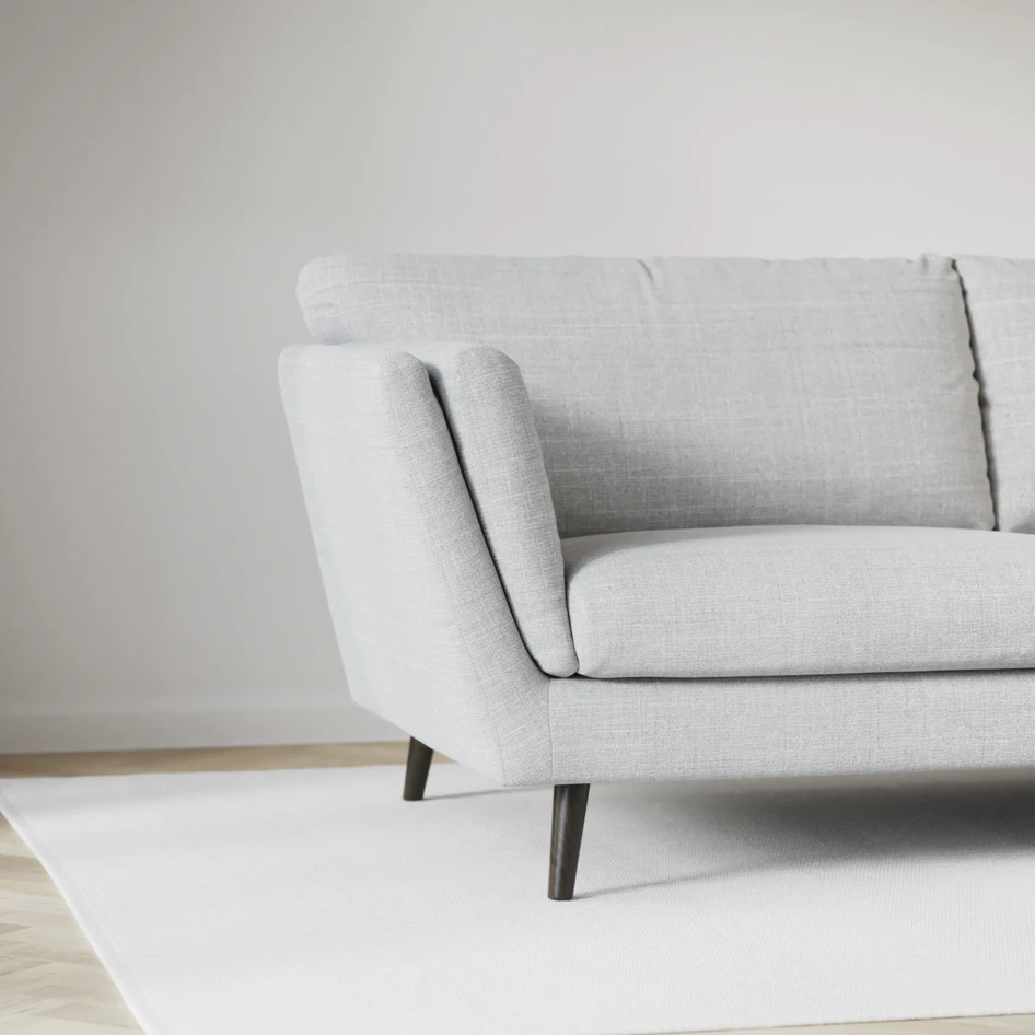 Madison - 2-sits soffa med divan vänster och schäslong höger - Grå