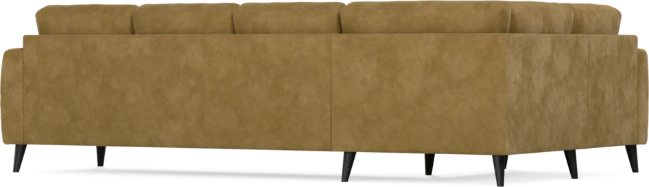 Eden - Hörnsoffa, 1+3-sits - Gul
