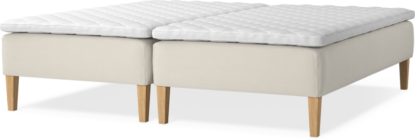 Delux Sense - Ramsäng, dubbelsäng med bäddmadrass