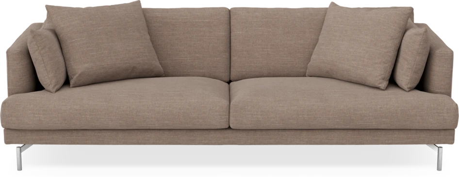 Harper - 4-sits soffa - Brun