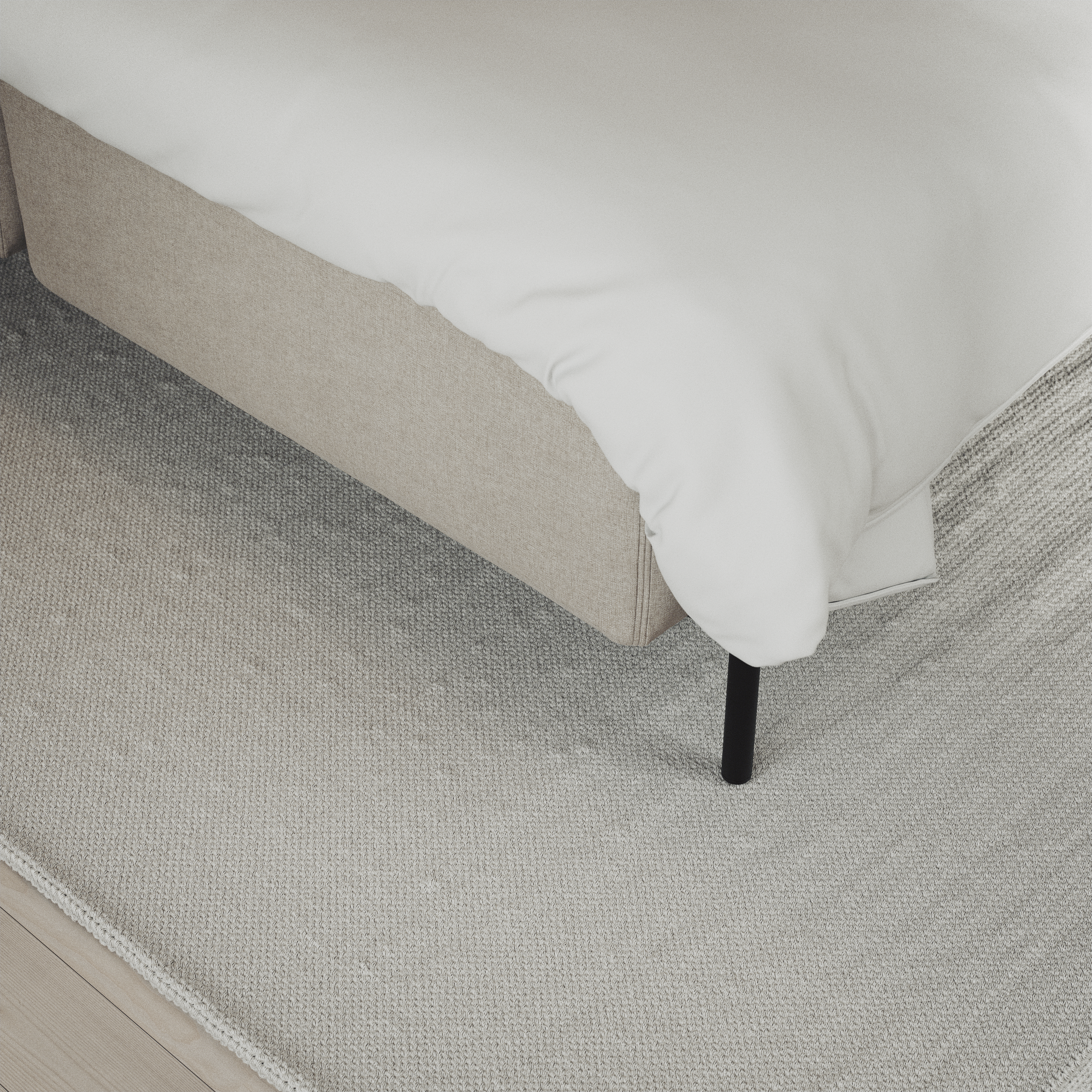 Delux Exclusive - Kontinentalsäng, enkelsäng 120 cm med bäddmadrass och sängben - inspiration