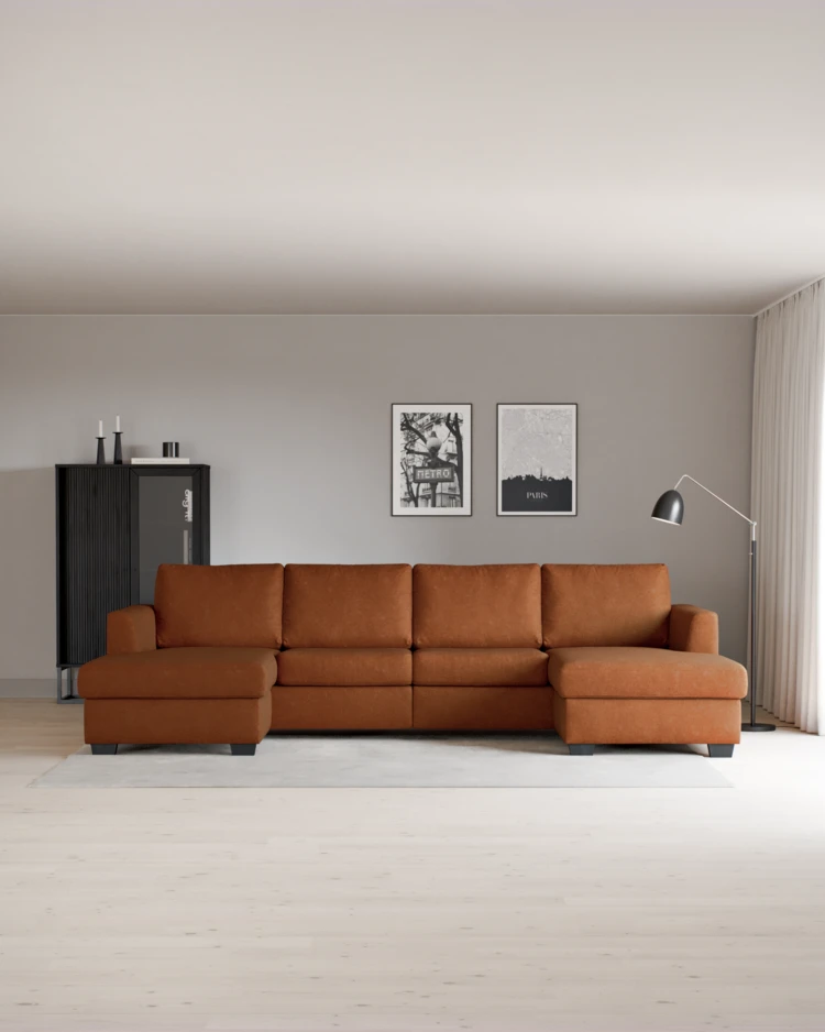 Friday - 2-sits soffa med två schäslonger - inspiration