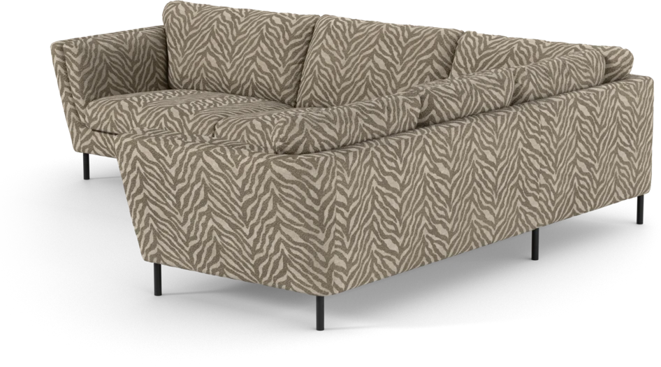 Madison Lux - Hörnsoffa 3+2-sits, hörn 1 - Brun