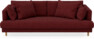 Harper - 3-sits soffa, hel dyna - Rosa